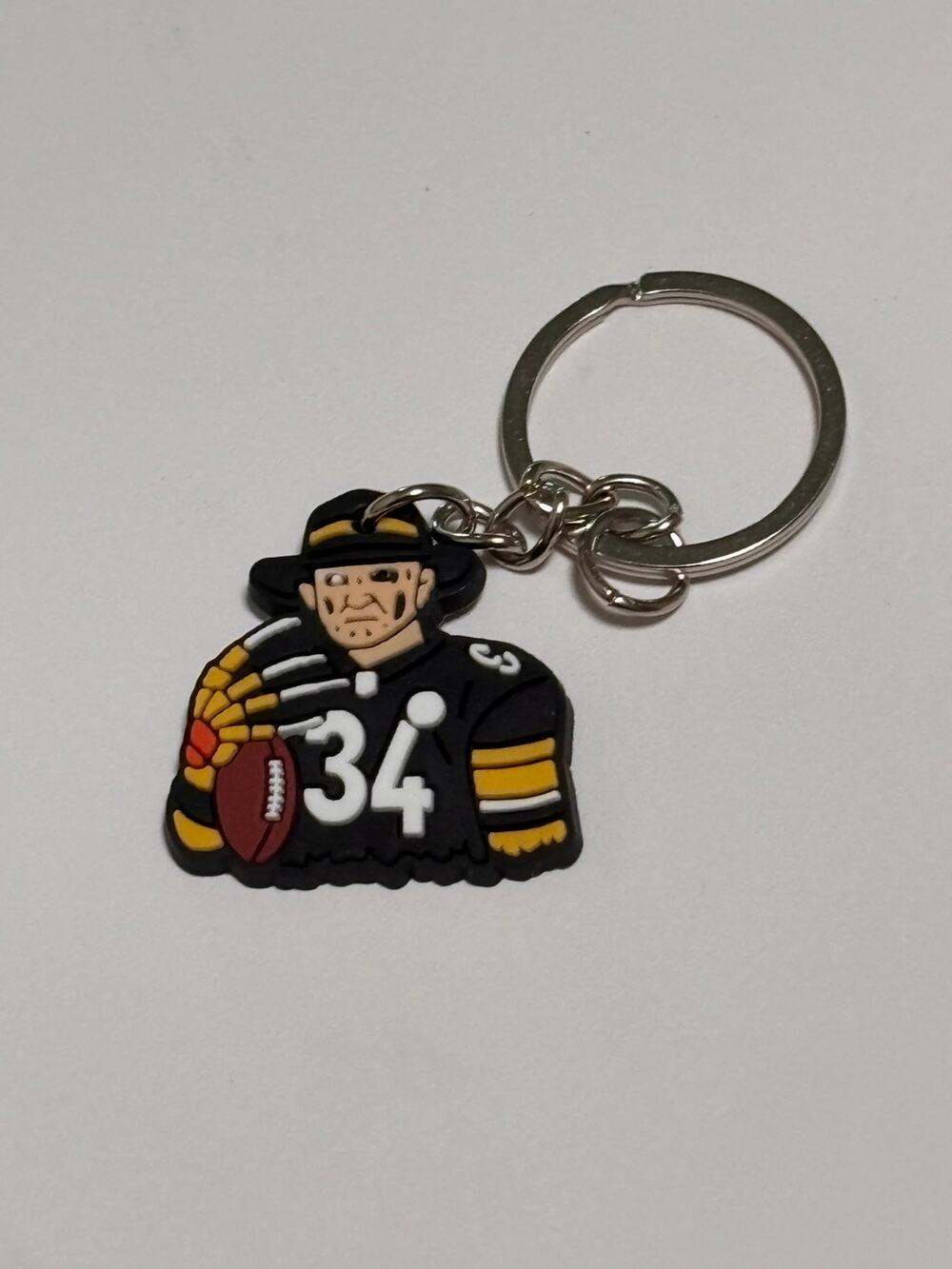 Horror Keychain Football Key Ring Chain Wallet Bag Backpack